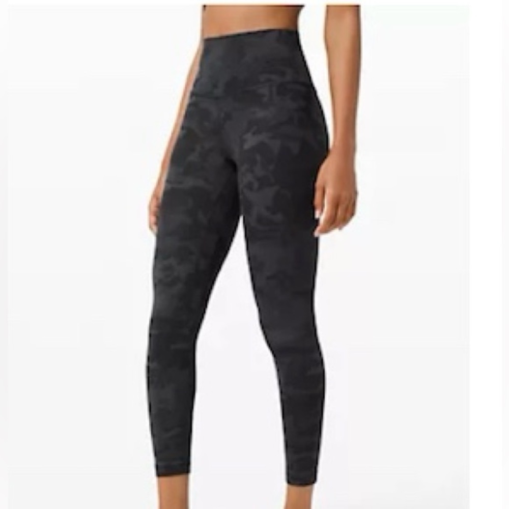 Lululemon Align High-Rise Leggings 25” in Camo Multi Grey